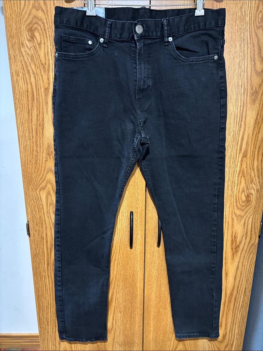 Men's Black Slim Fit Jeans